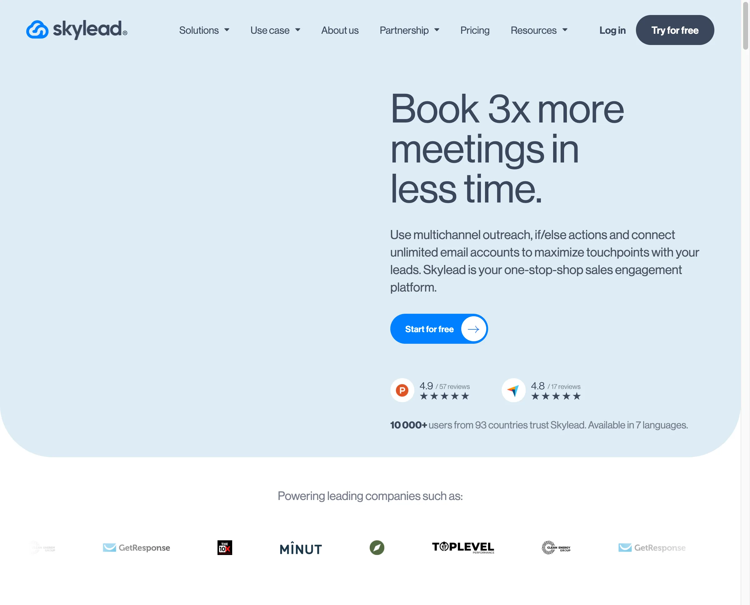 Skylead - LinkedIn automation tool and Evaboot alternative